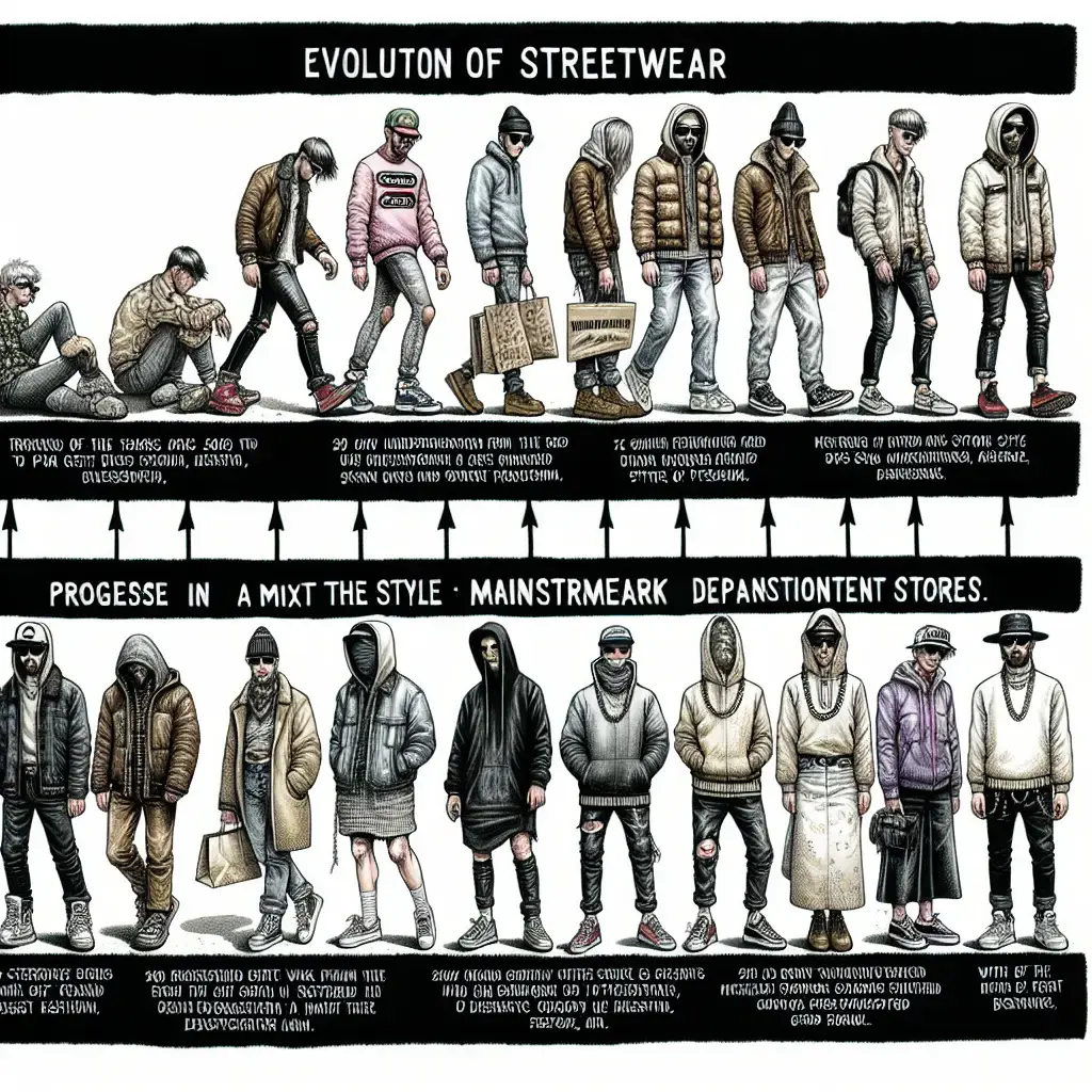 The Evolution of Streetwear from Subculture to Mainstream Fashion
